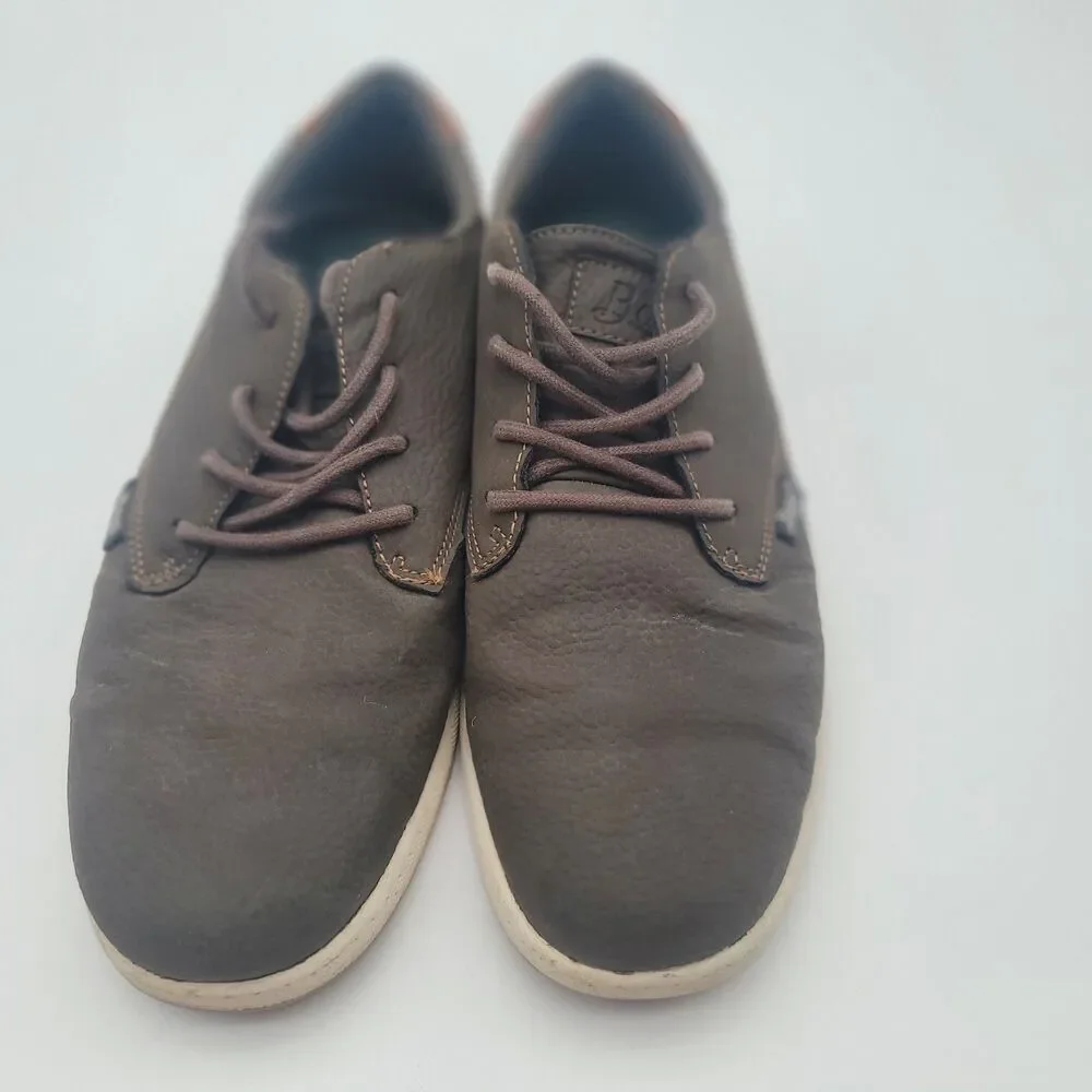 G.H. Bass Percy WX Men's 8.5 Brown Casual Lace-Up Oxford Sneakers